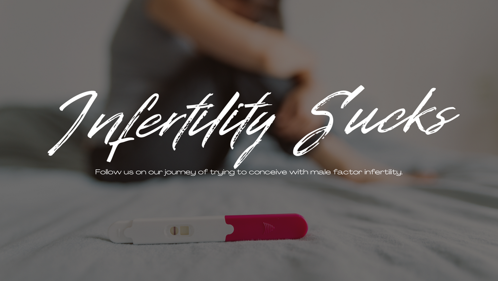 Our Infertility Journey - Opening Up About Infertility - Male Factor Infertility - Struggling to Conceive - Trying to Get Pregnant - TTC with PCOS - TTC with Male Factor - Newborn Photo Props - Tiny Tot Prop Shop