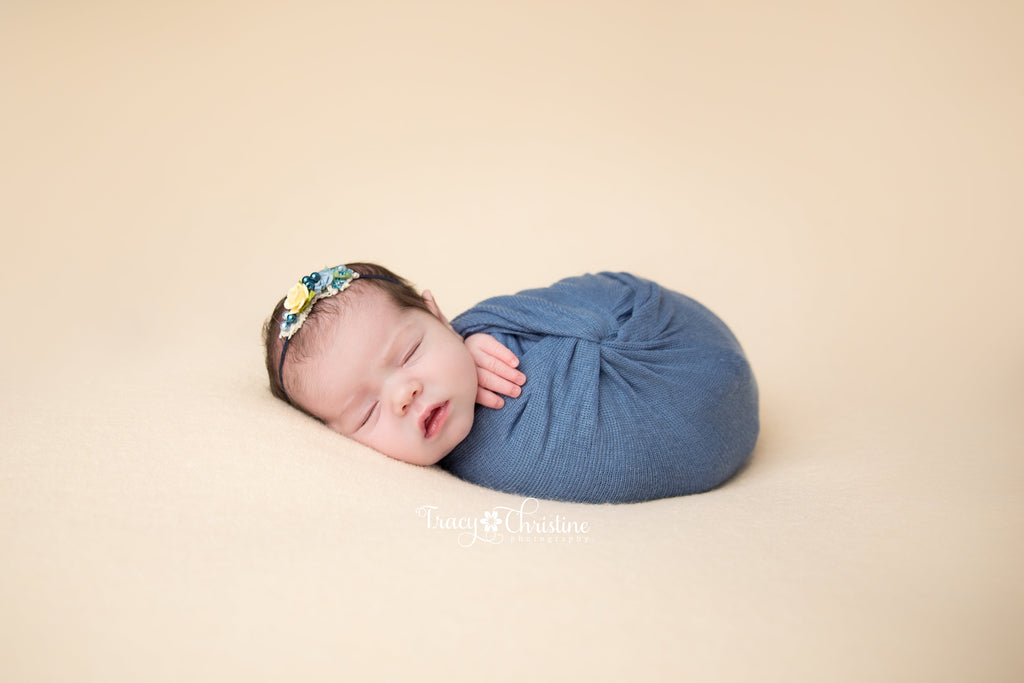 Knotted Bow Wrapping Tutorial - Newborn Photo Props - Shop for Newborn Photo Props Online - Tiny Tot Prop Shop