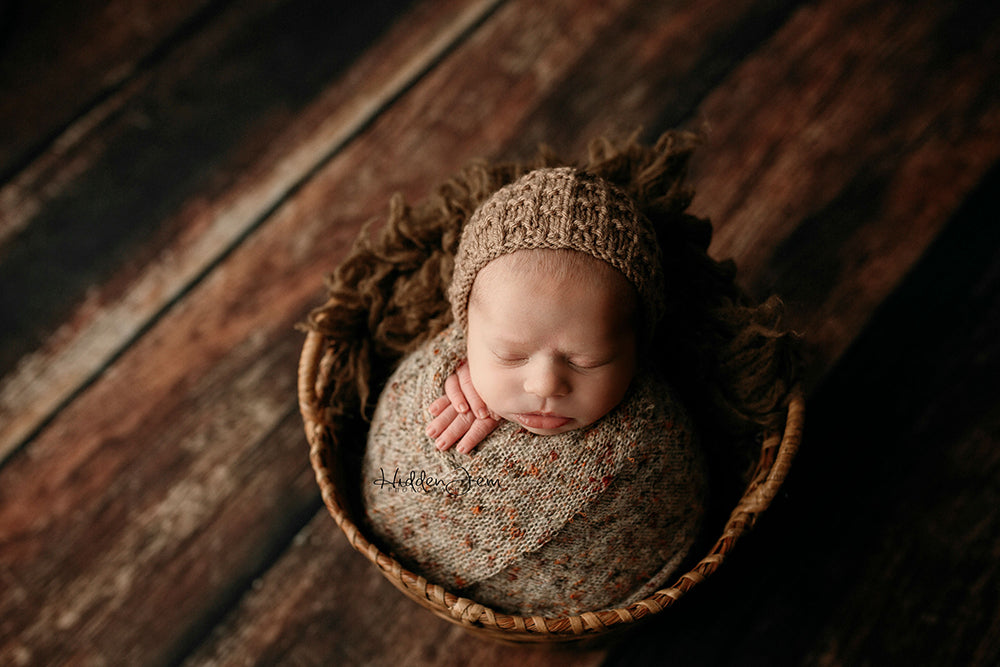 Textured Speckled Knit Wraps - Newborn Photo Props - Shop for Newborn Photo Props Online - Tiny Tot Prop Shop