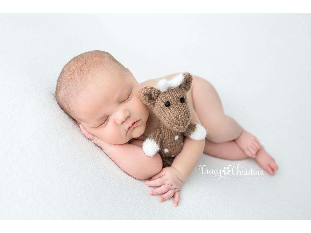 Reindeer Photo Prop - Newborn Photo Props - Shop for Newborn Photo Props Online - Tiny Tot Prop Shop