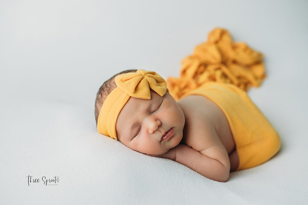 Stretch Knit Wrap and Headband Set - Newborn Photo Props - Shop for Newborn Photo Props Online - Tiny Tot Prop Shop