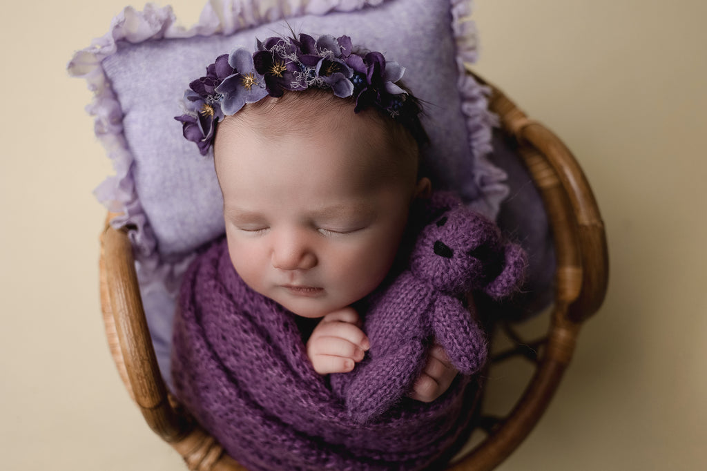 Newborn Photography in Milton, ON - www.smileonphotography.ca - Smile On Photography Milton, Ontario - Teddy Bear Photo Prop - Teddy Bear Lovey -Teddy Bear Bonnet - Teddy Bear Set - Newborn Photo Props Canada - Tiny Tot Prop Shop - Canadian Photography Props - Vancouver Island